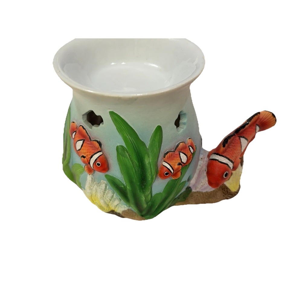Rare Vintage‎ Finding Nemo Style Clown Fish Wax Tealight Melt Warmer